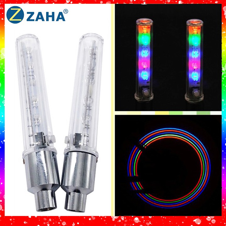 Đèn led gắn van xe máy Ô tô xe đạp nhiều mẫu lựa chọn