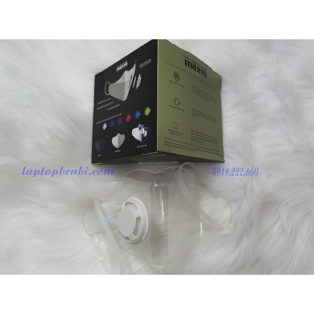 Khẩu Trang Nhựa TPU Trong Suốt MAX99 - có thể dùng lại nhiều lần