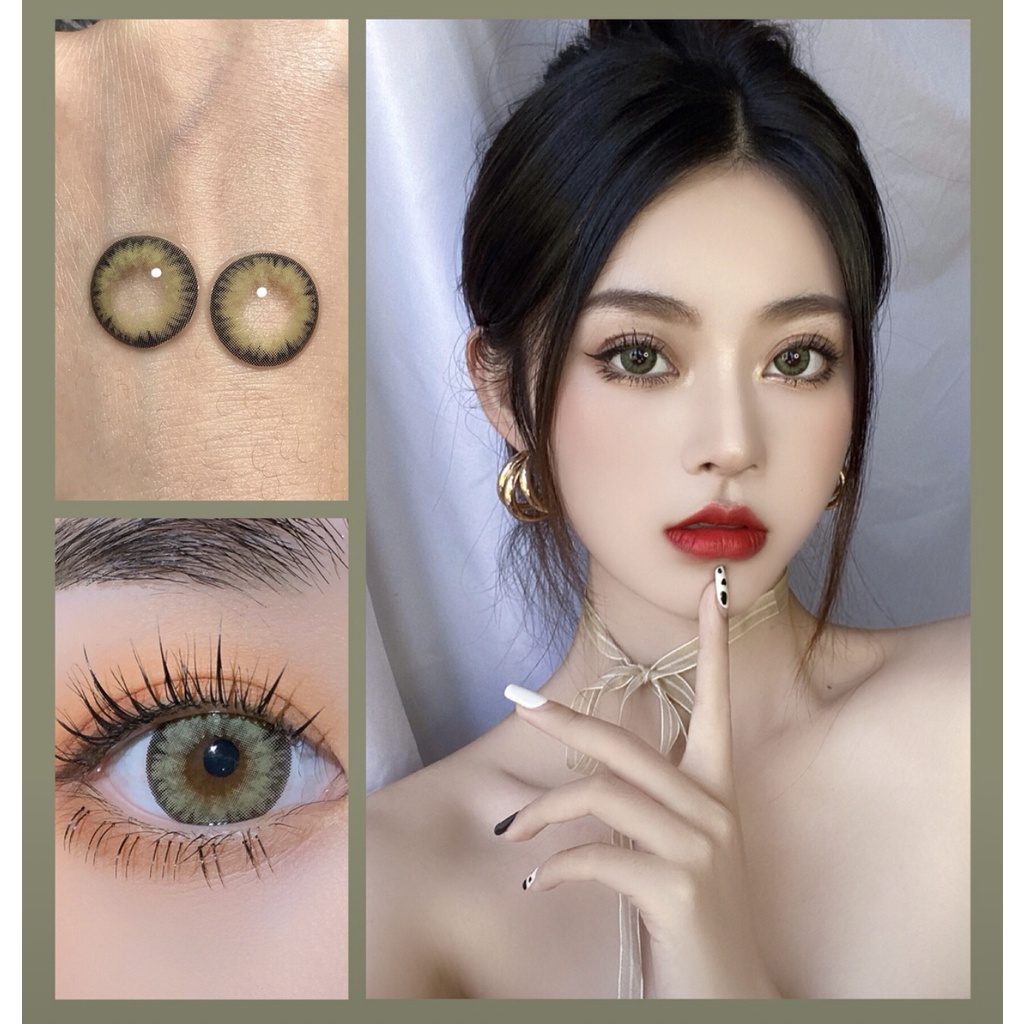 Kính Áp Tròng 14.5mm Nhiều Màu Sắc Sử Dụng Năm Mới