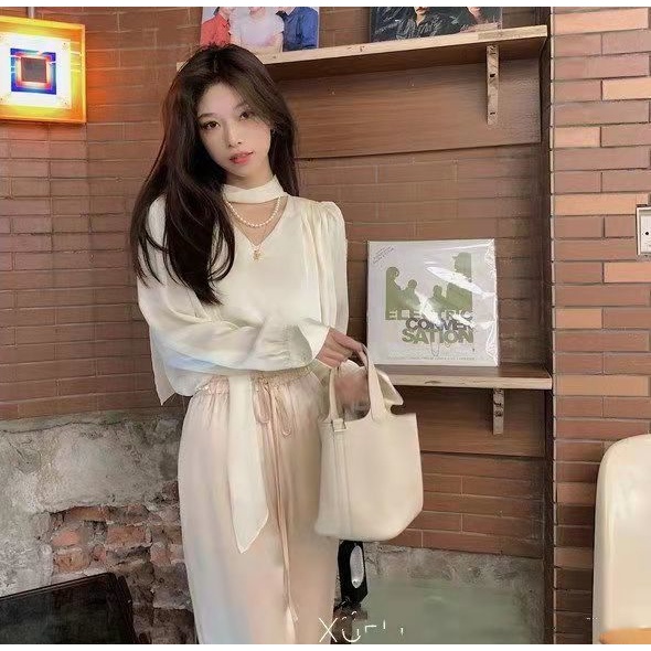 Áo Sơ Mi Dài Tay Cổ Chữ V Dáng Rộng Thời Trang 2022 Dành Cho Nữ