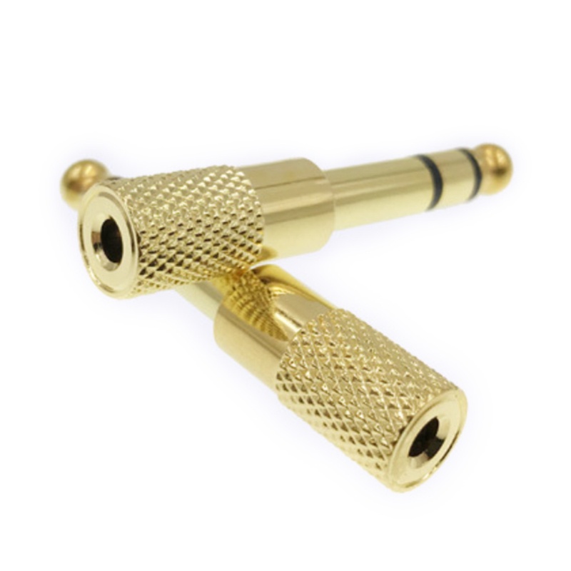 Set 10 Đầu Cắm Khuếch Đại Âm Thanh 3.5mm Female Sang 6.5mm Male Cho Tai Nghe