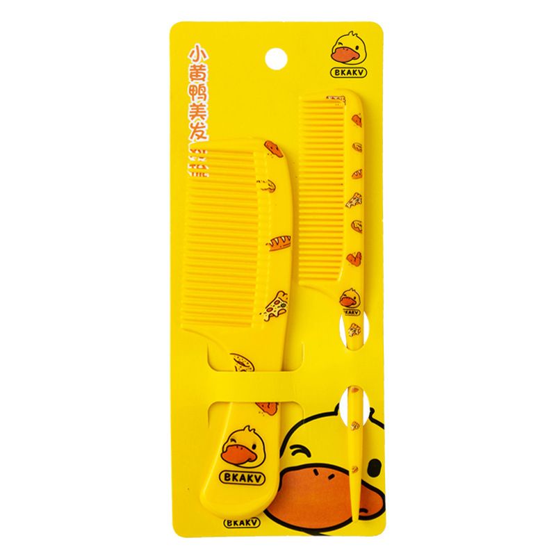 BỘ 2 LƯỢC CHẢI TÓC VỊT VÀNG CHO BÉ