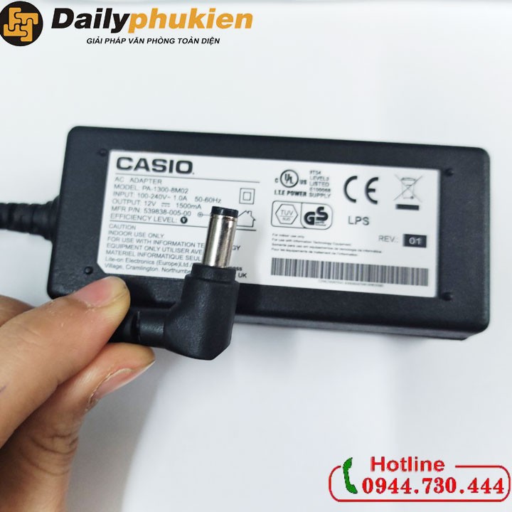 Adapter nguồn đàn casio CDP-100 CPD-200 dailyphukien