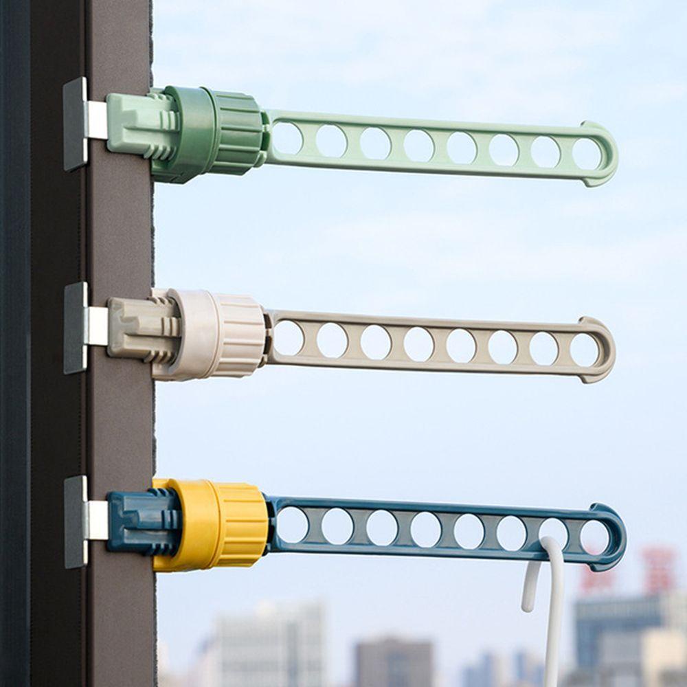 Móc Nhựa Treo Quần Áo 8 Lỗ Đa Năng