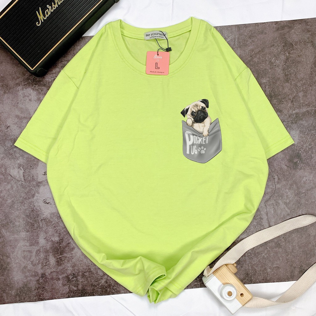 Áo thun unisex Be Yourself size M L XL - POCKET PUG
