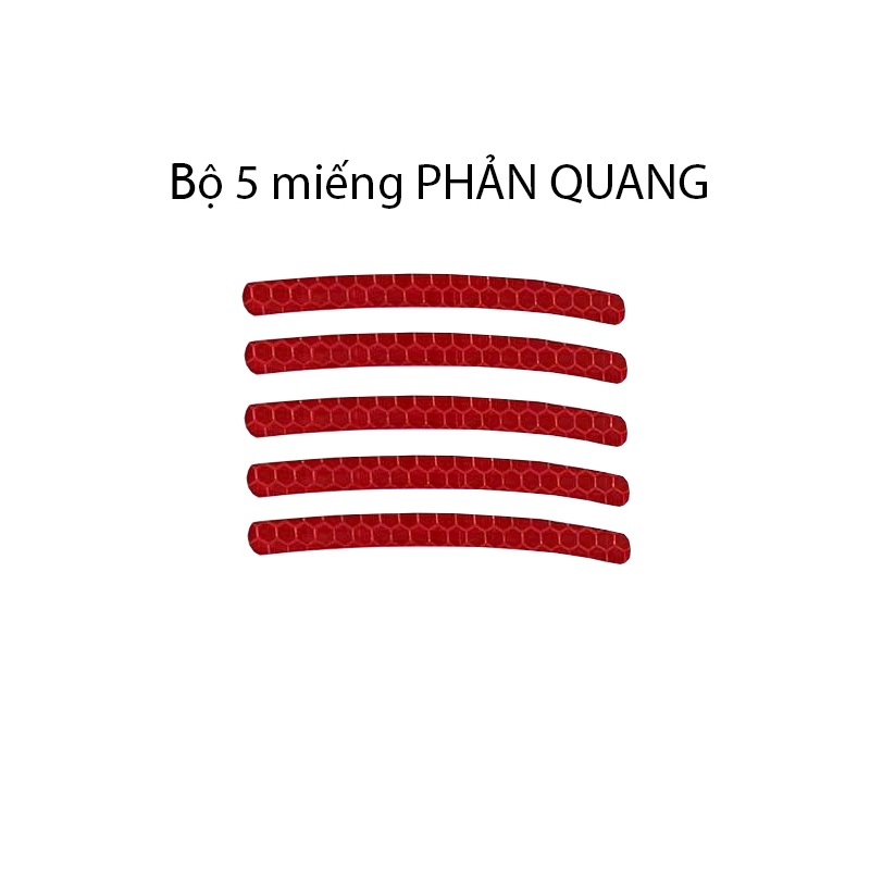 Miếng Dán Phản Quang Cảnh Báo An Toàn Cho Ô Tô