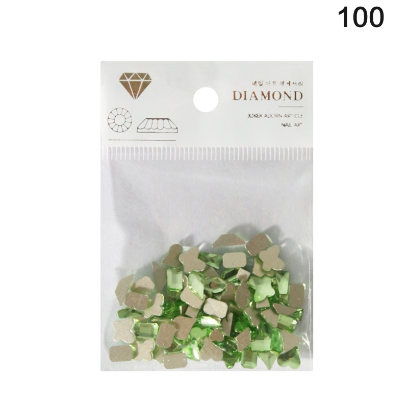 Set Đá Pha Lê 3D Nhiều Hình Dạng Dùng Trang Trí Móng Tay Nghệ Thuật