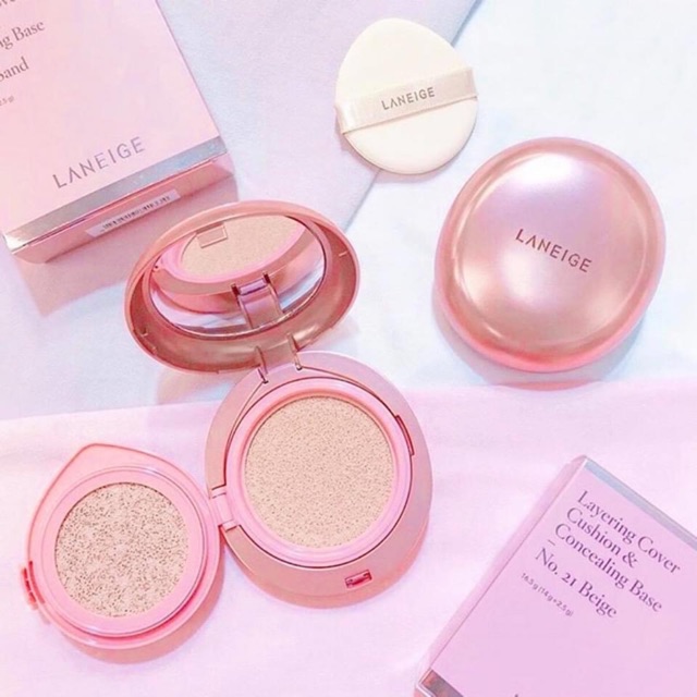 Siêu phẩm phấn nước 2 trong 1 Laneige Layering Cover Cushion