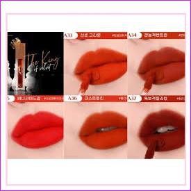 Son kem Black Rouge Air Fit Velvet Tint Ver 7 Velvet Crown – The King of Velvet Black Rouge