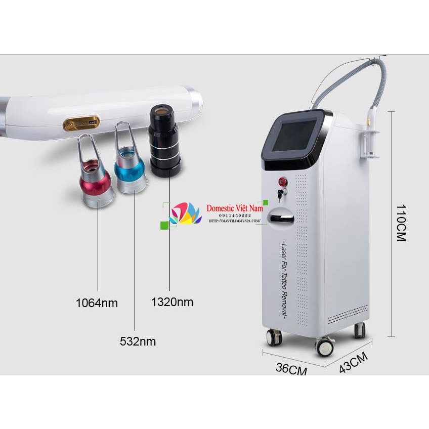 Máy Xoá Xăm Q8 Máy Laser Q8 {Bảo Hành Chính Hãng}