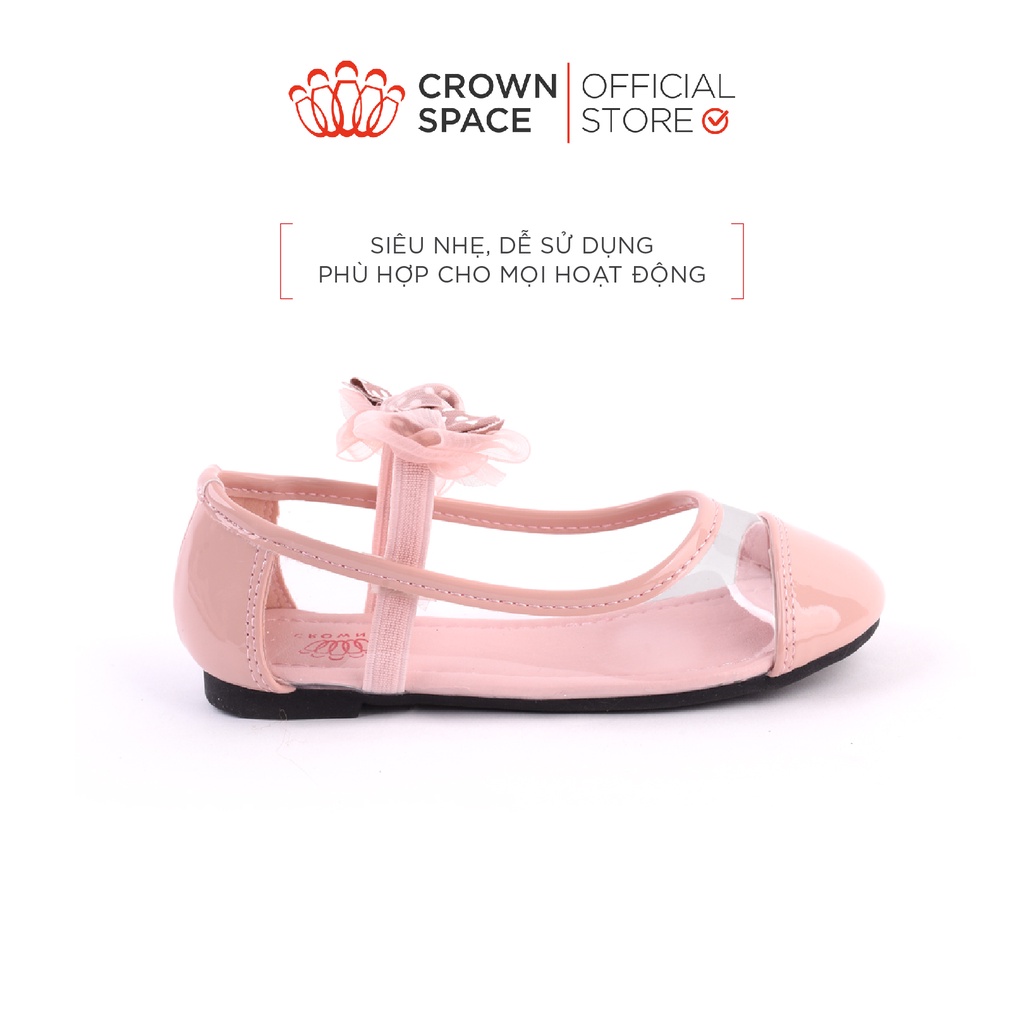 [Mã BMBAU300 giảm 7% đơn 499K] Giày Búp Bê Bé Gái Crown UK Ballerina Trẻ Em Cao Cấp CRUK3114 Size 25-32/2-14 Tuổi