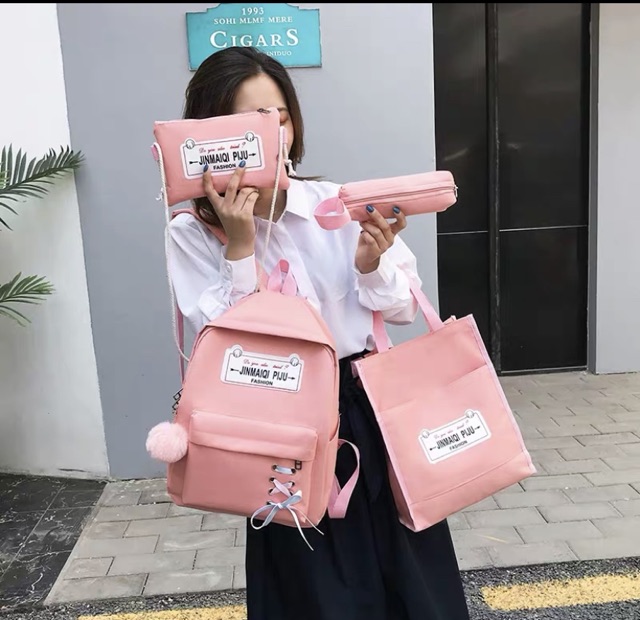 SET BALO 4 món - Piju thắt nơ