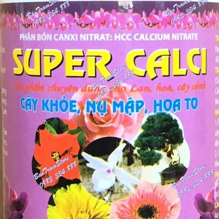 Phân bón Super Canxi - Canxi Nitrat hũ 100g