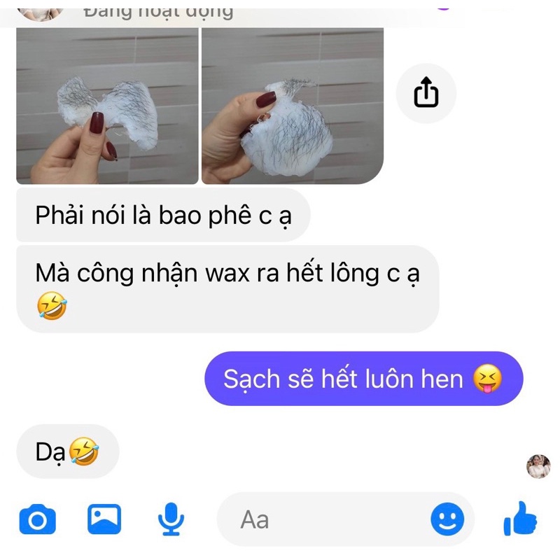 COMBO WAX BEANS MỠ TRĂN NSTORE TRIỆT LÔNG NÁCH TAY CHÂN VÙNG KÍN RIA MÉP