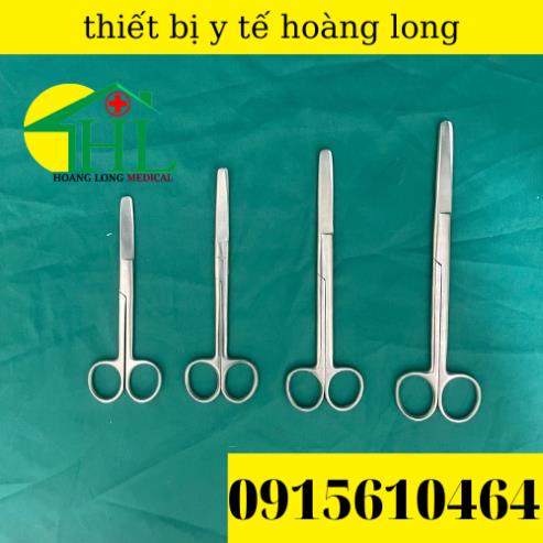 Kéo Thẳng 2 Đầu Tù - Kéo Y Tế Các Size GOLDSUN Pakistan