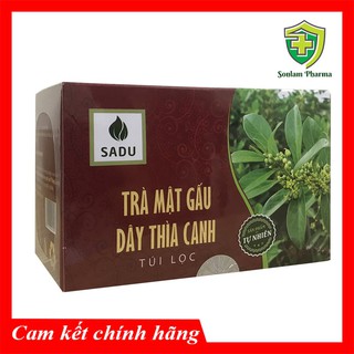 Trà Mật Gấu-Dây Thìa Canh Túi Lọc SADU Hộp 50g