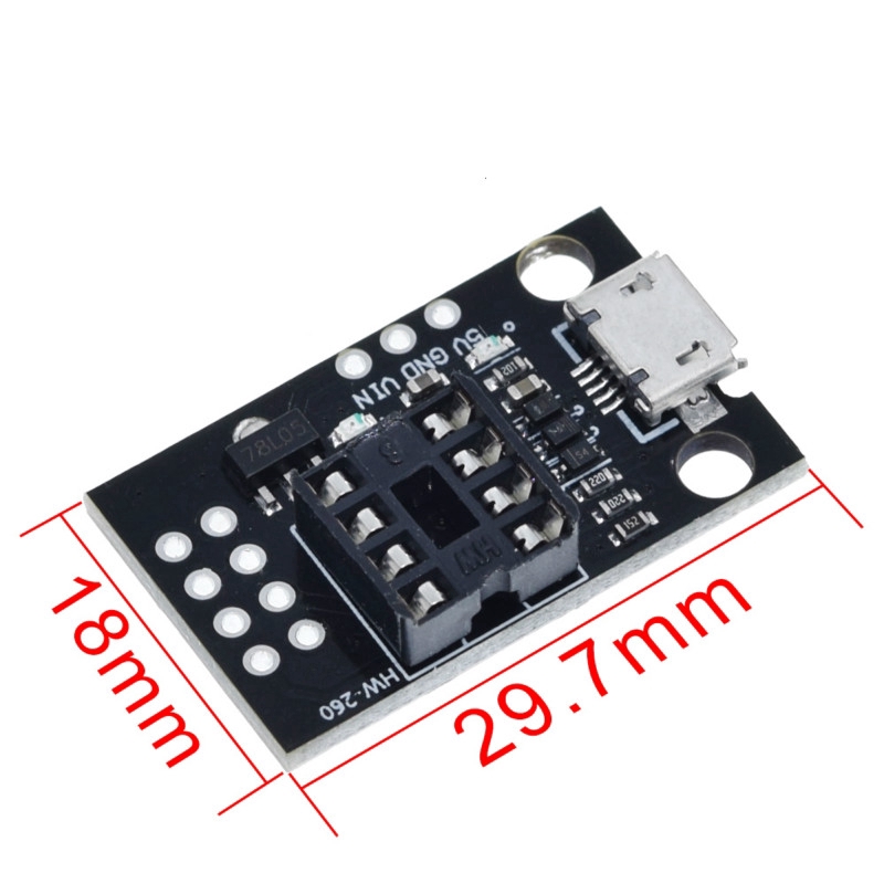 Bo Mạch Lập Trình Phát Triển Attiny13A/Attiny25/Attiny45/Attiny85 Chất Lượng Cao