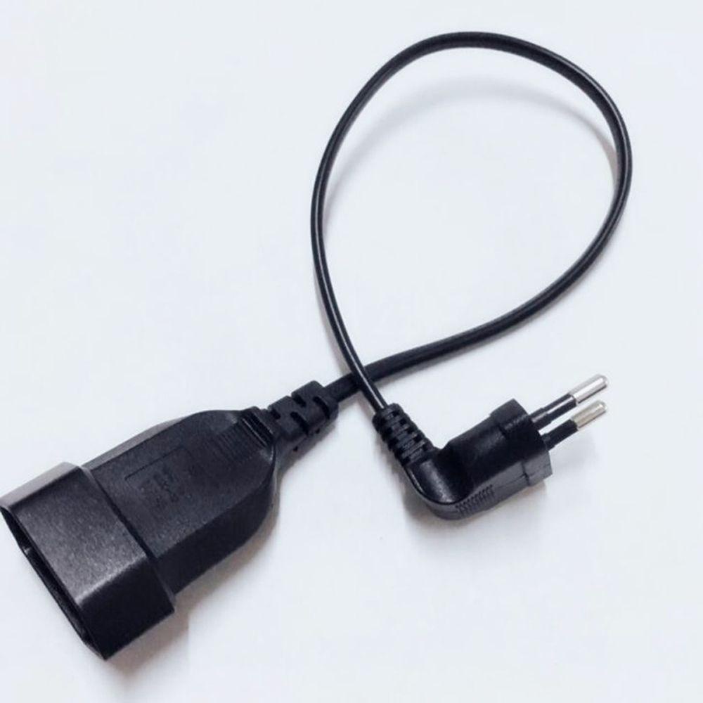 1 Dây Cáp Mở Rộng Góc 90 Độ Chuyển Đổi Từ Giác Cắm EU Sang Cổng Cắm PDU