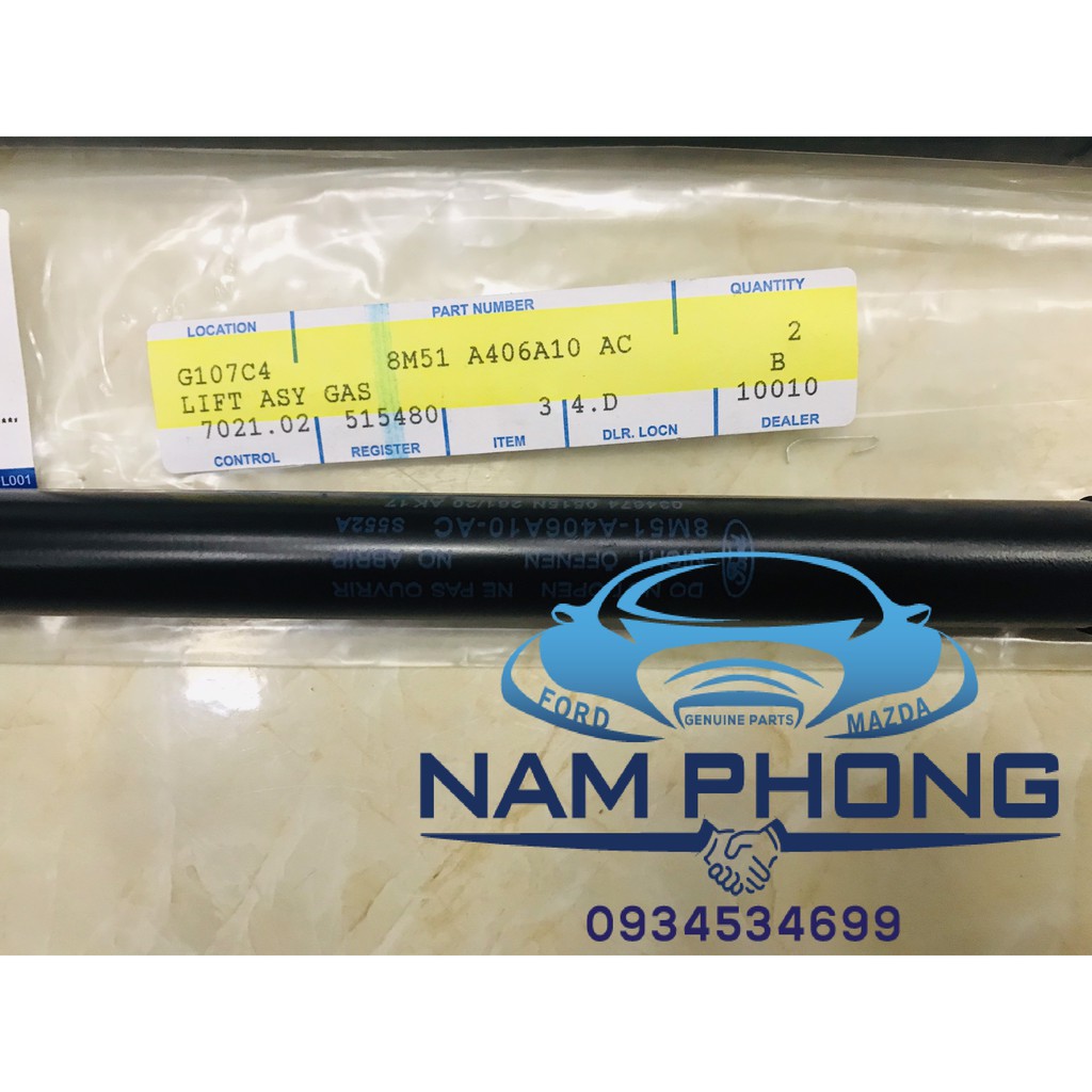 Ty chống cốp Focus 10 - 8M51A406A10AC