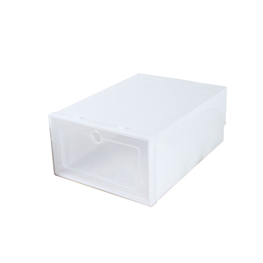 Hộp ngăn kéo nhựa bền Hộp đựng giày trong suốt Hộp đựng đồ gia đình