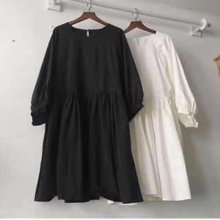 | Sẵn Màu Trắng + Kèm Ảnh Thật | Váy Babydoll Tay Phồng Siêu Xinh