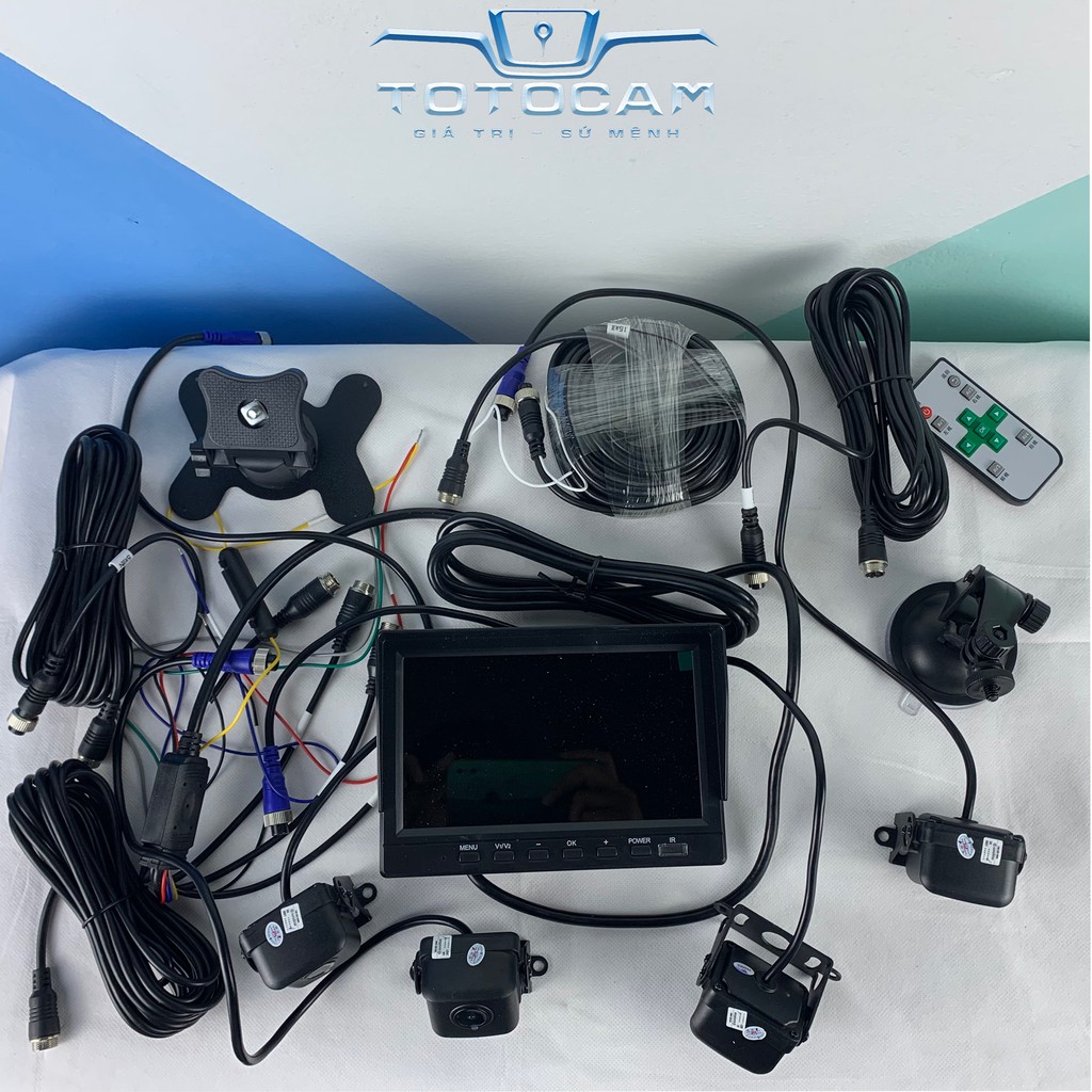 [Giá Tốt] Camera Hành Trình Xe Tải TOTOCAM CT 7.4 Ghi Hình Trước Sau 1080p – BH 12 Tháng | BigBuy360 - bigbuy360.vn