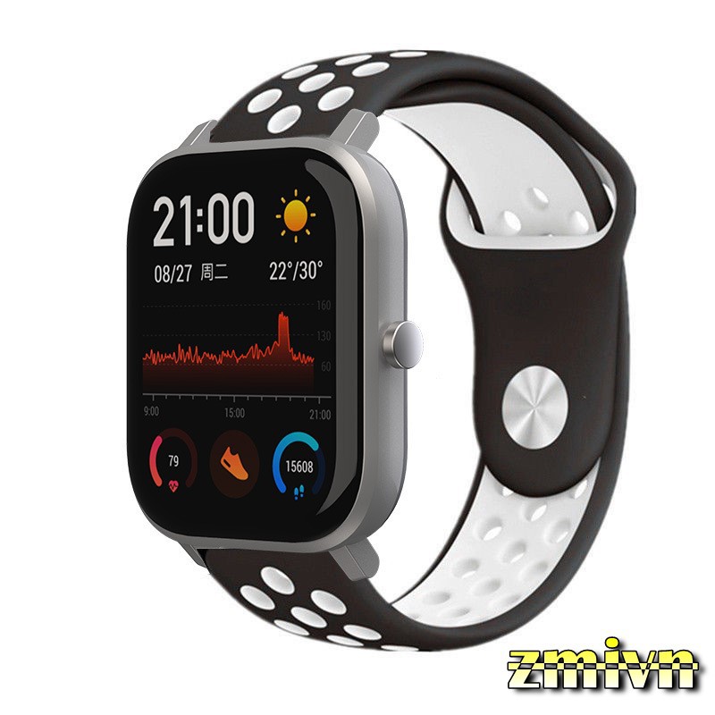 Dây đeo Nike cho Xiaomi Haylou LS02/ Amazfit Gts 2 / Ticwatch Ls02 / Comi P8 / Gtr 42mm...