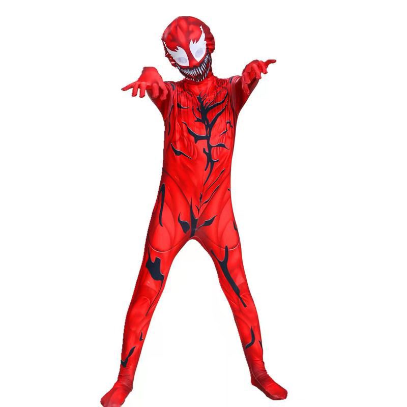 Bộ Áo Liền Quần Hóa Trang Venom 2 Carnage Dành Cho Bé Trai