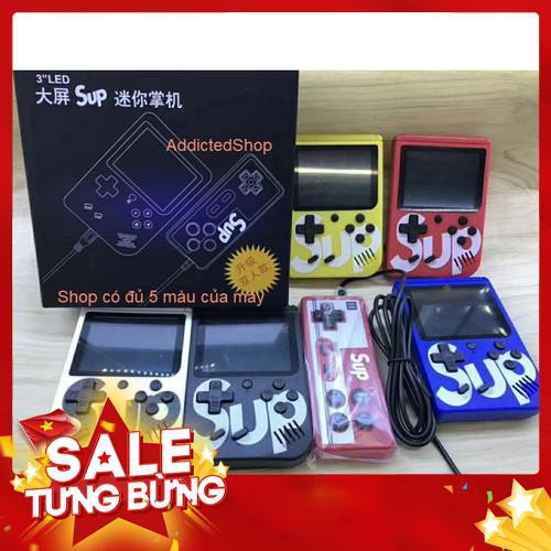 Máy chơi game 4 nút cầm tay SUP 400 in 1 – Rẻ vô địch -Hàng nhập khẩu