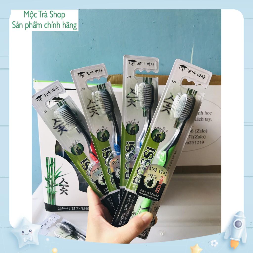 HCM - Bàn chải đánh răng than tre hoạt tính Bossi Hàn Quốc