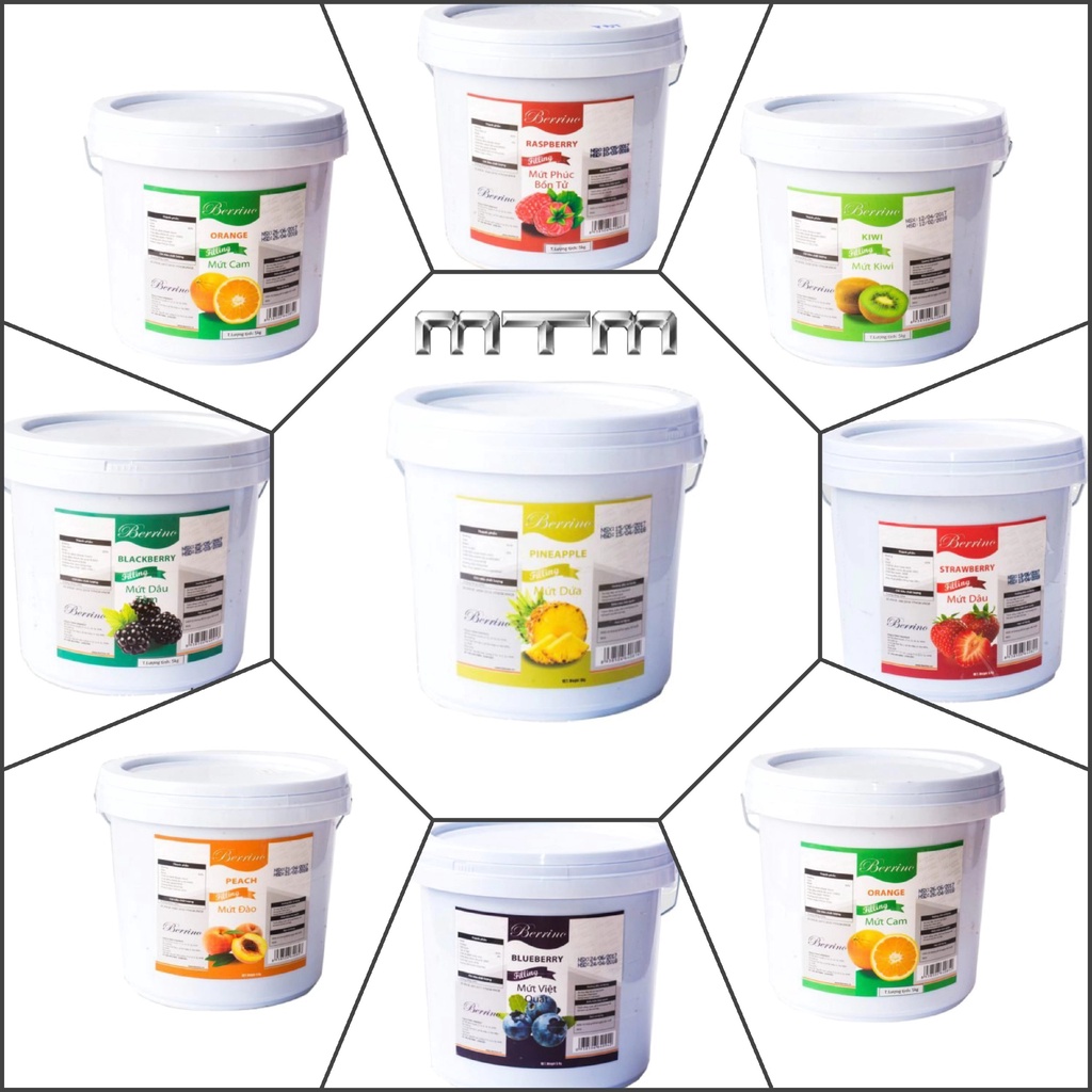 Sinh Tố Berrino Đủ Mùi Xô 5kg