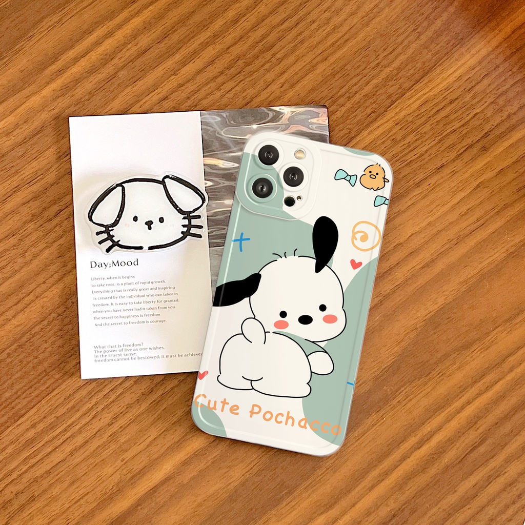 Ốp lưng iphone Winnie cạnh vuông 6/6plus/6s/6splus/7/7plus/8/8plus/x/xs/11/12/13/14/pro/max/promax/plus/shin/case