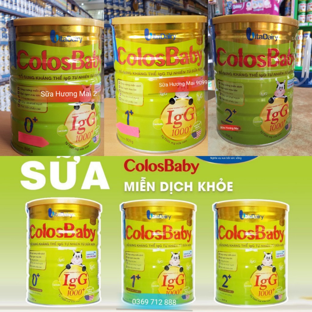 Sữa Bột Colosbaby 800g IGG1000