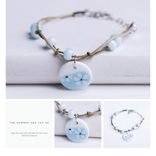 Lắc tay Handmade gốm sứ - TS-0032