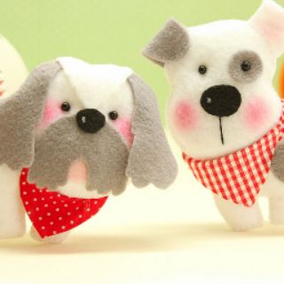 VẢI NỈ CỨNG LÀM HANDMADE