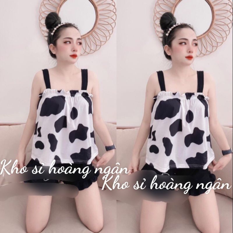Set Hai Dây Bò Sữa Bản To [ Siêu Hot ]