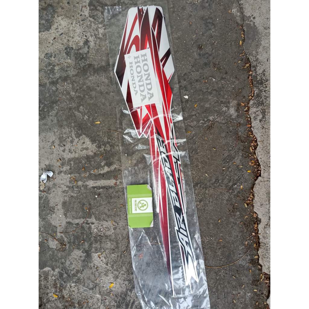 Bộ Tem Honda Airblade Thái Trắng Đỏ