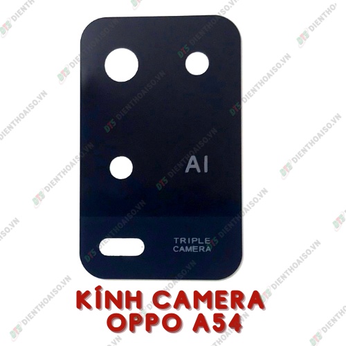 Mặt kính camera oppo a54 có sẵn keo dán