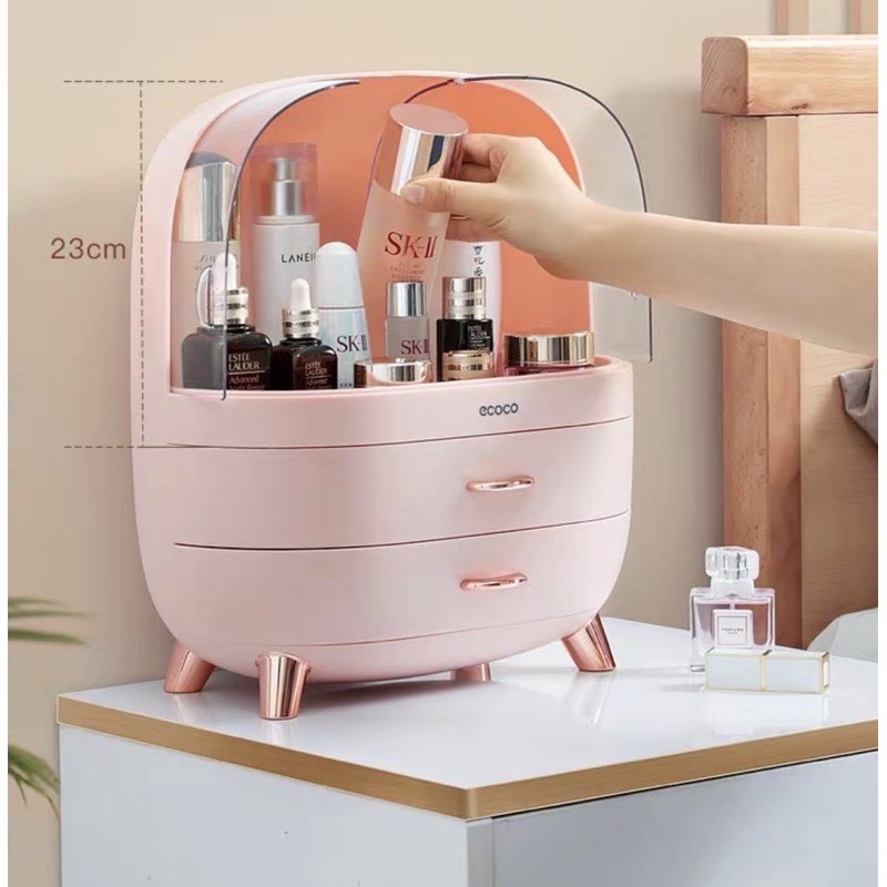 Kệ mỹ phẩm, đựng đồ trang điểm trang sức Ecoco E2014