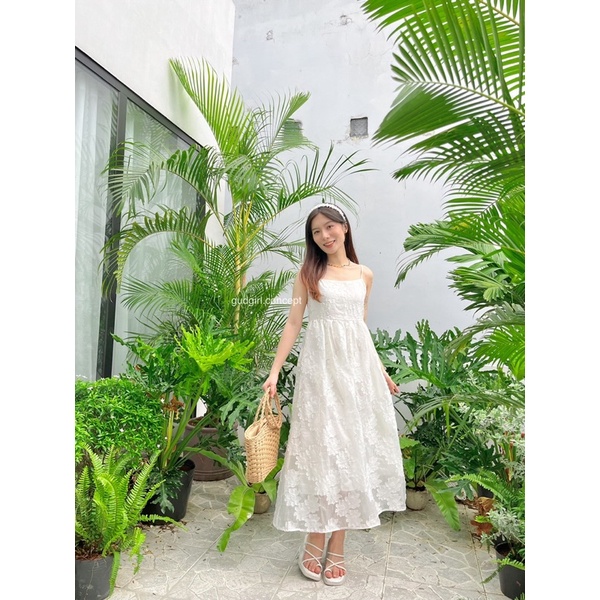 ĐẦM DAISIE - Đầm dây, hoa thêu nữ
