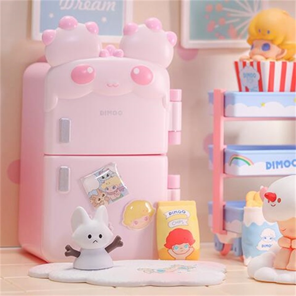 ★Hgtoys★  Búp Bê POPMART Dimoo Homebody Series Đồ Chơi Trang Trí Thời Thượng