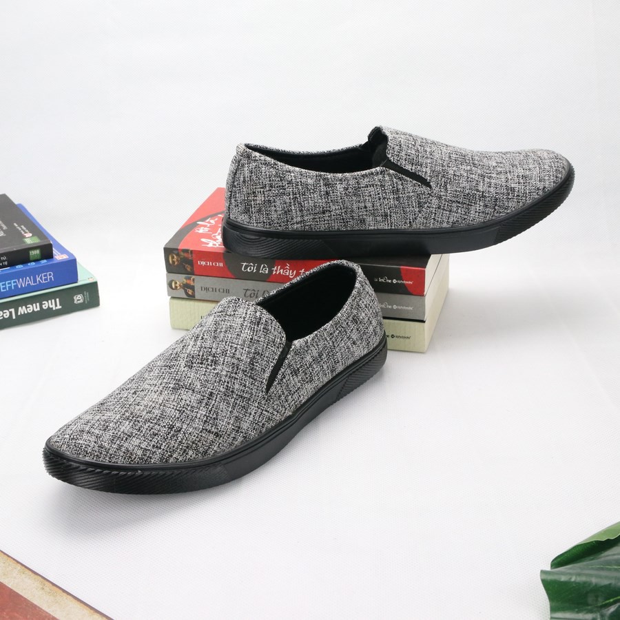 Giày lười nam đen [FREESHIP] HN212 shop Hân Nhi chuyên giày mọi nam giá rẻ | BigBuy360 - bigbuy360.vn