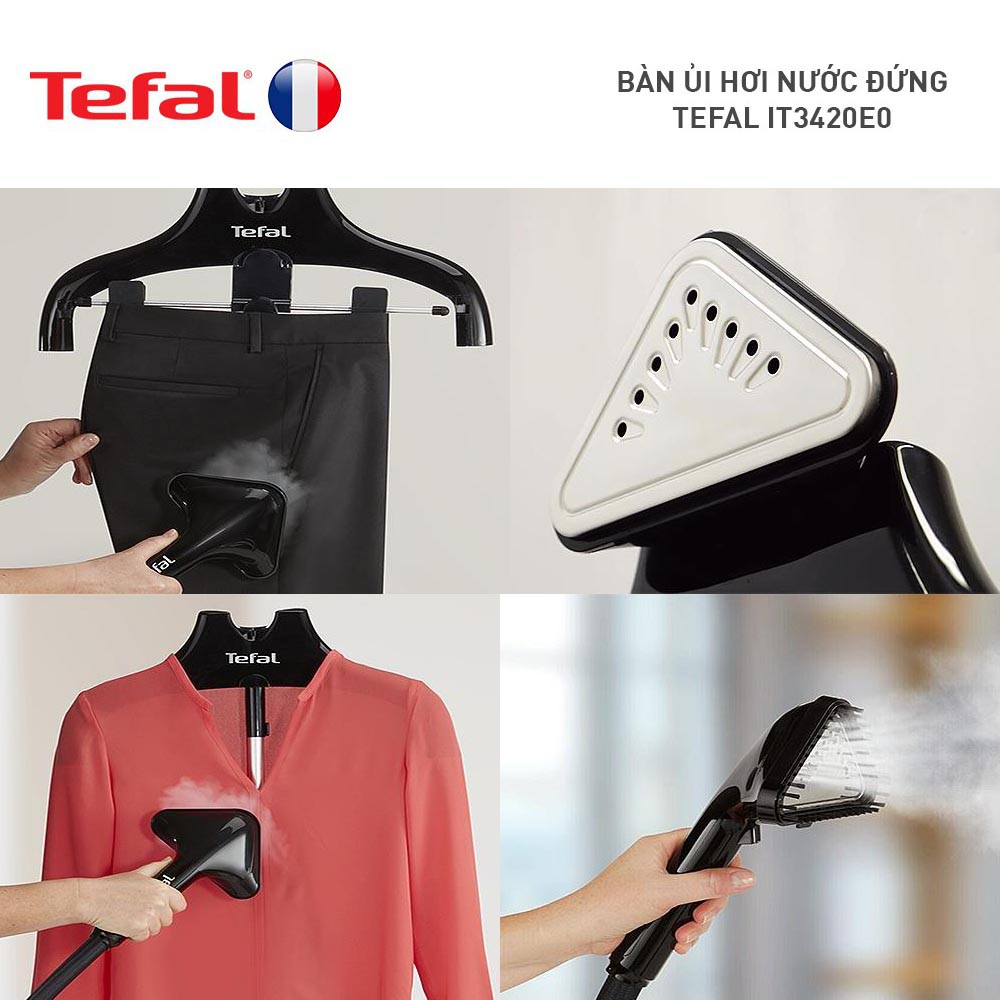 Bàn ủi hơi nước đứng Tefal IT3420E0 công suất 1800W hàng chính hãng, bảo hành 24 tháng