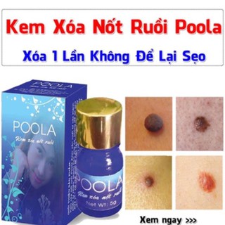 Kem Tẩy Nốt Ruồi Poola 5ml hiệu quả