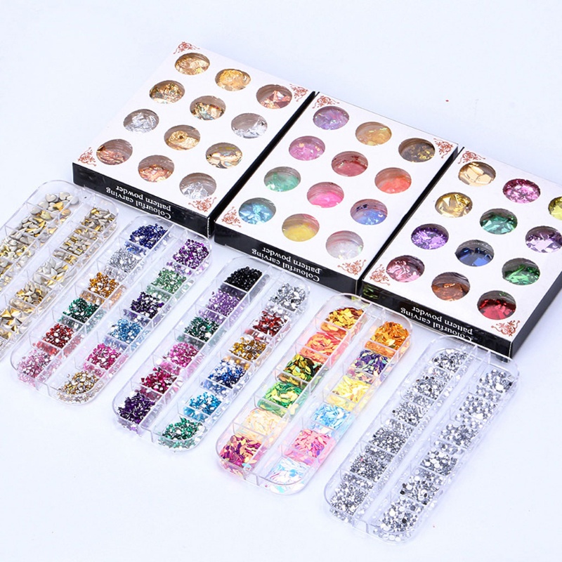 Hạt Pha Lê Lá Vàng Pha Lê Epoxy / Resin Làm Đồ Thủ Công DIY