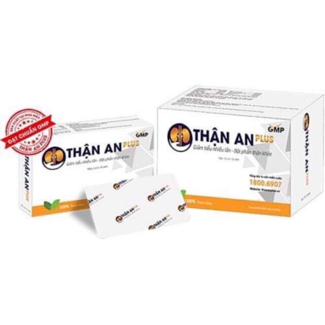 Thận An plus  (hết tiểu đêm, tiểu rắt...10 vỉ x 10 viên tặng 2 vỉ)