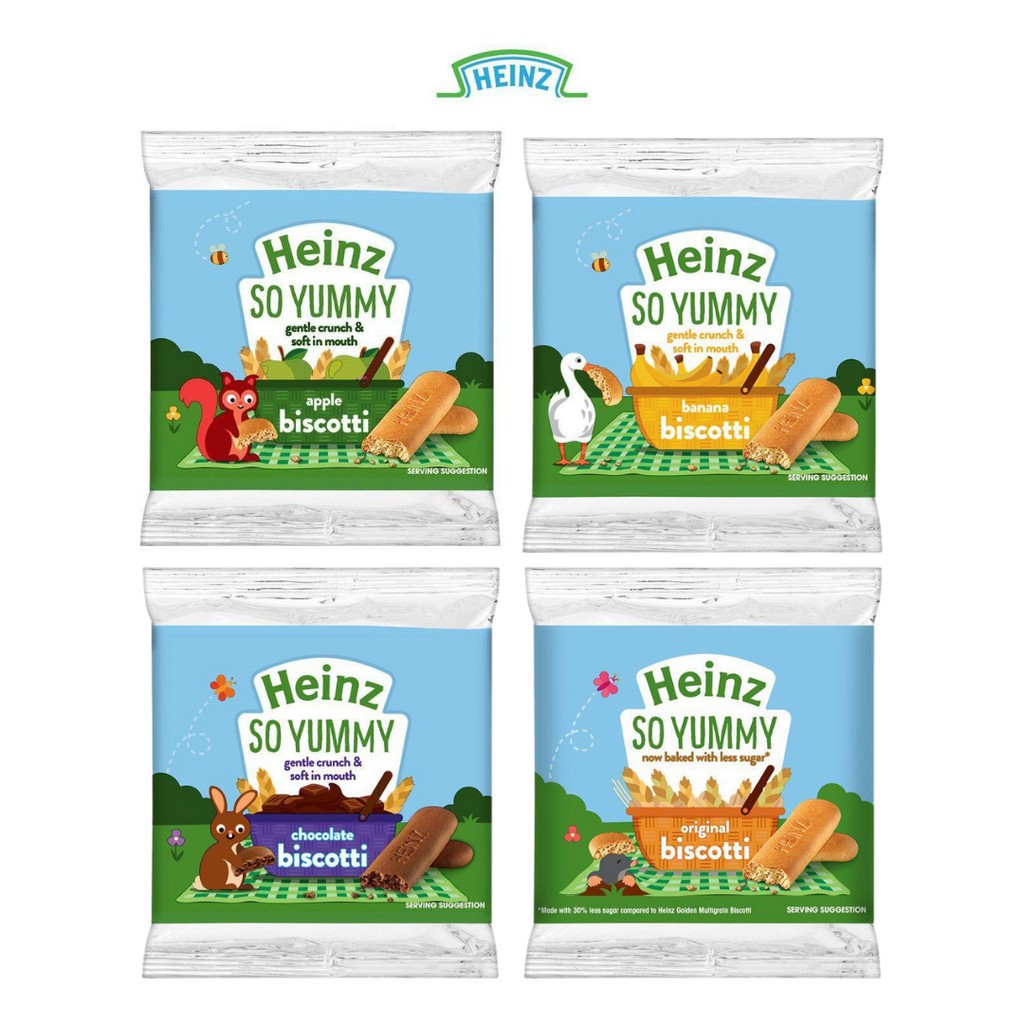 Bánh ăn dặm Heinz cho bé từ 7m (date 11/2022)