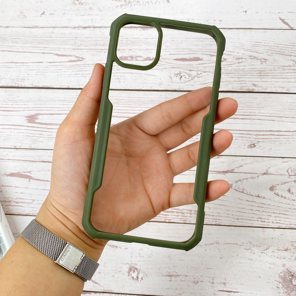Ốp lưng XUNDD iPhone 13/ 13 Pro/ Max/ 12/ 12 Pro/ Max/ 11/ 11 Pro/ Max  - Đỏ