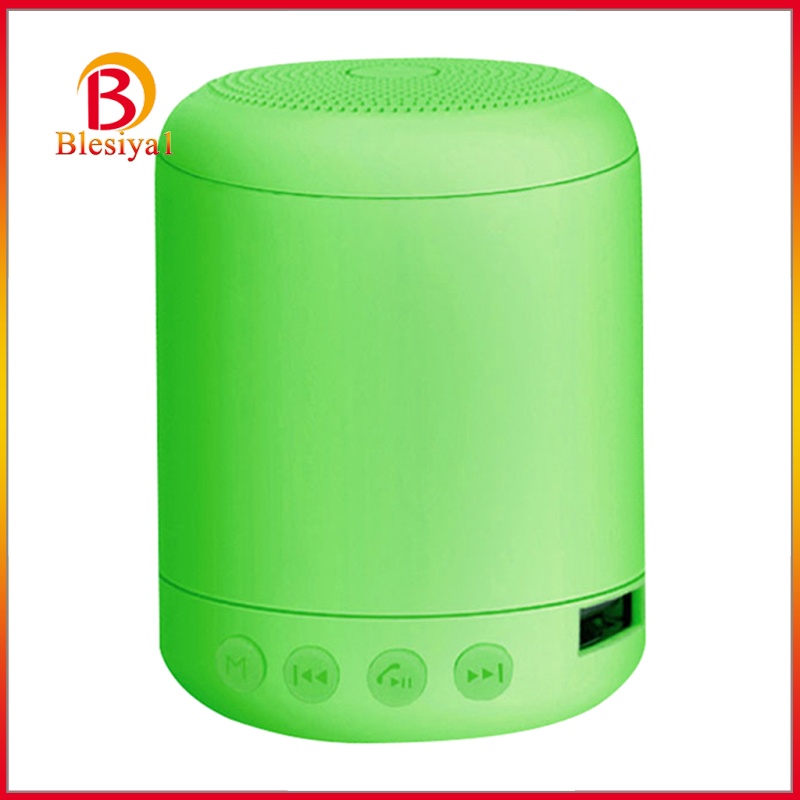 [BLESIYA1]Mini Wireless Bluetooth Speaker Portable IPX5 Waterproof for Bathroom Pink