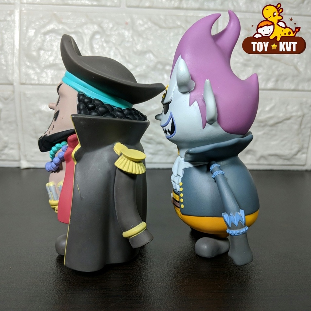 Mô Hình Onepice Râu Đen vs Gecko Moria Phong Cách Chibi